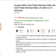 Illustration for article titled Huaweis $800 Gold Android Wear Smartwatch Works With the iPhone